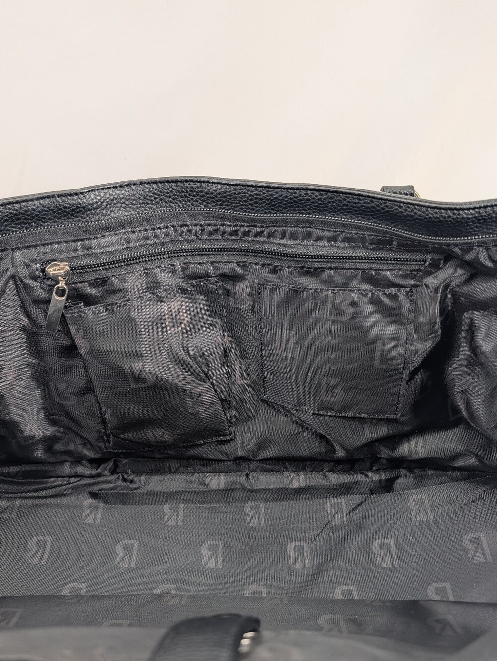 Buffbunny Collection Game Changer Tote Bag Large Black Day Bag Diaper Bag Work - Picture 9 of 15